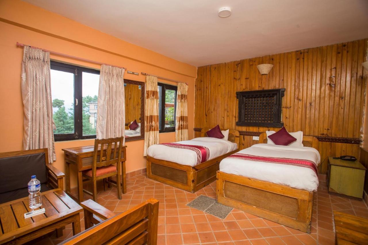 Peaceful Cottage & Cafe Du Mont Nagarkot Dış mekan fotoğraf