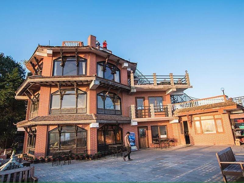 Peaceful Cottage & Cafe Du Mont Nagarkot Dış mekan fotoğraf