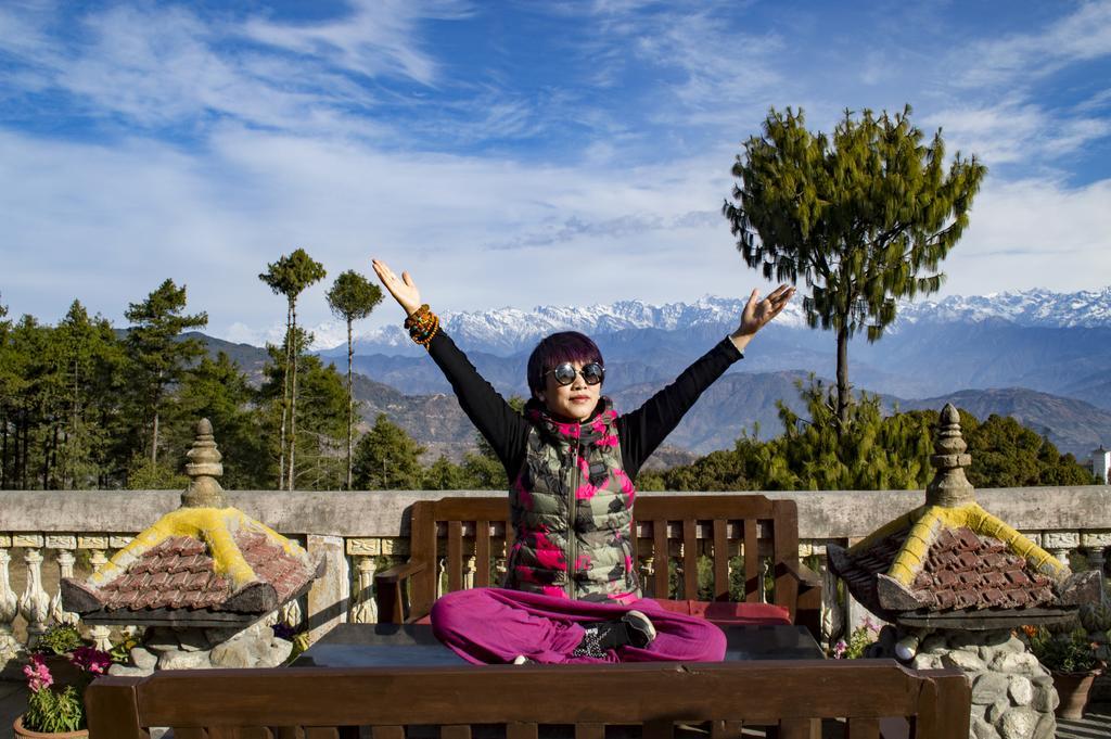Peaceful Cottage & Cafe Du Mont Nagarkot Dış mekan fotoğraf