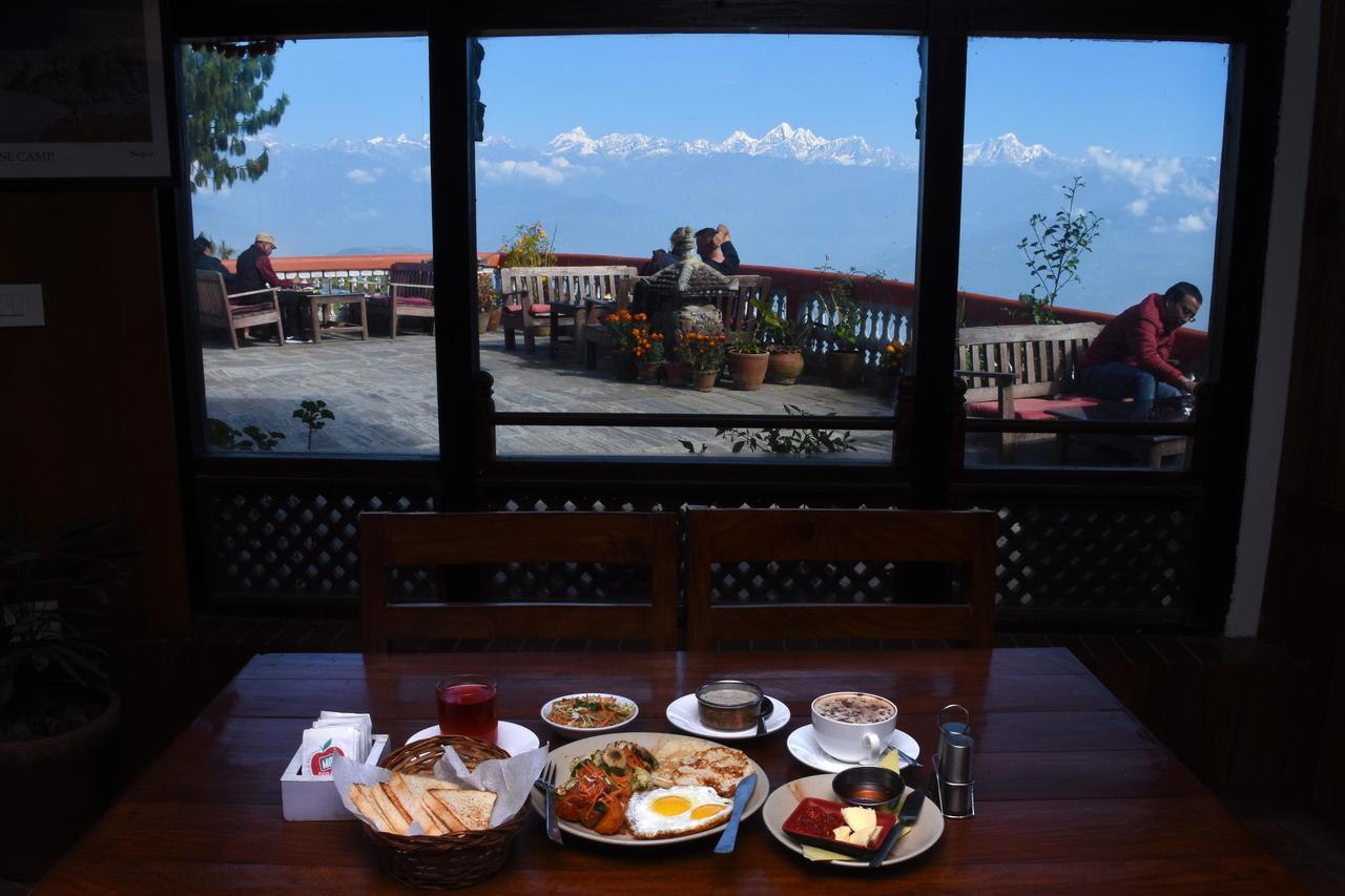 Peaceful Cottage & Cafe Du Mont Nagarkot Dış mekan fotoğraf