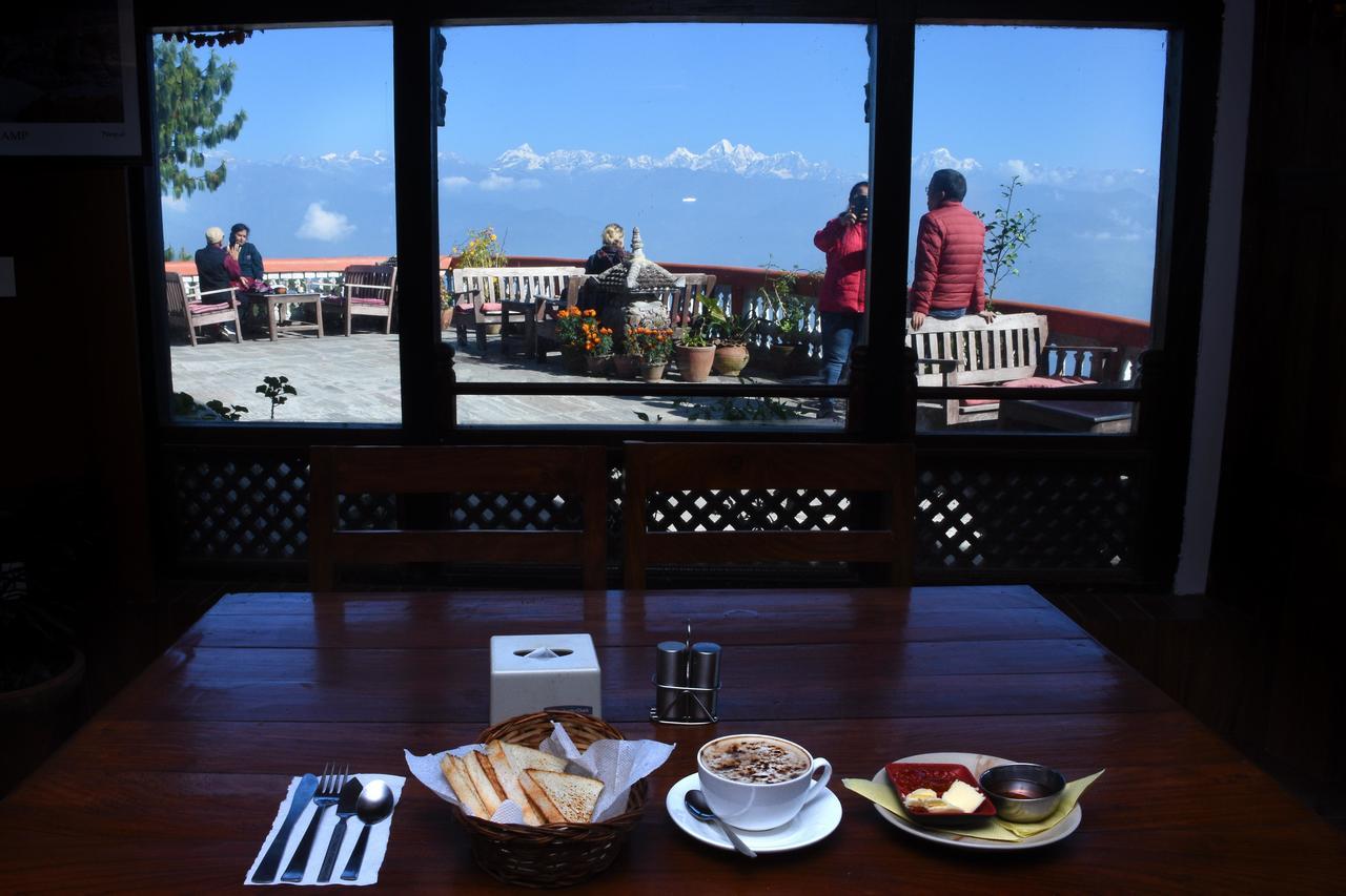 Peaceful Cottage & Cafe Du Mont Nagarkot Dış mekan fotoğraf