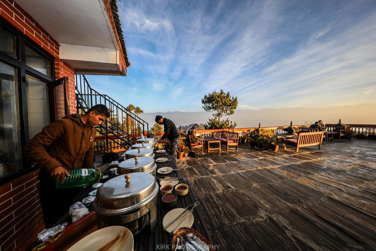 Peaceful Cottage & Cafe Du Mont Nagarkot Dış mekan fotoğraf
