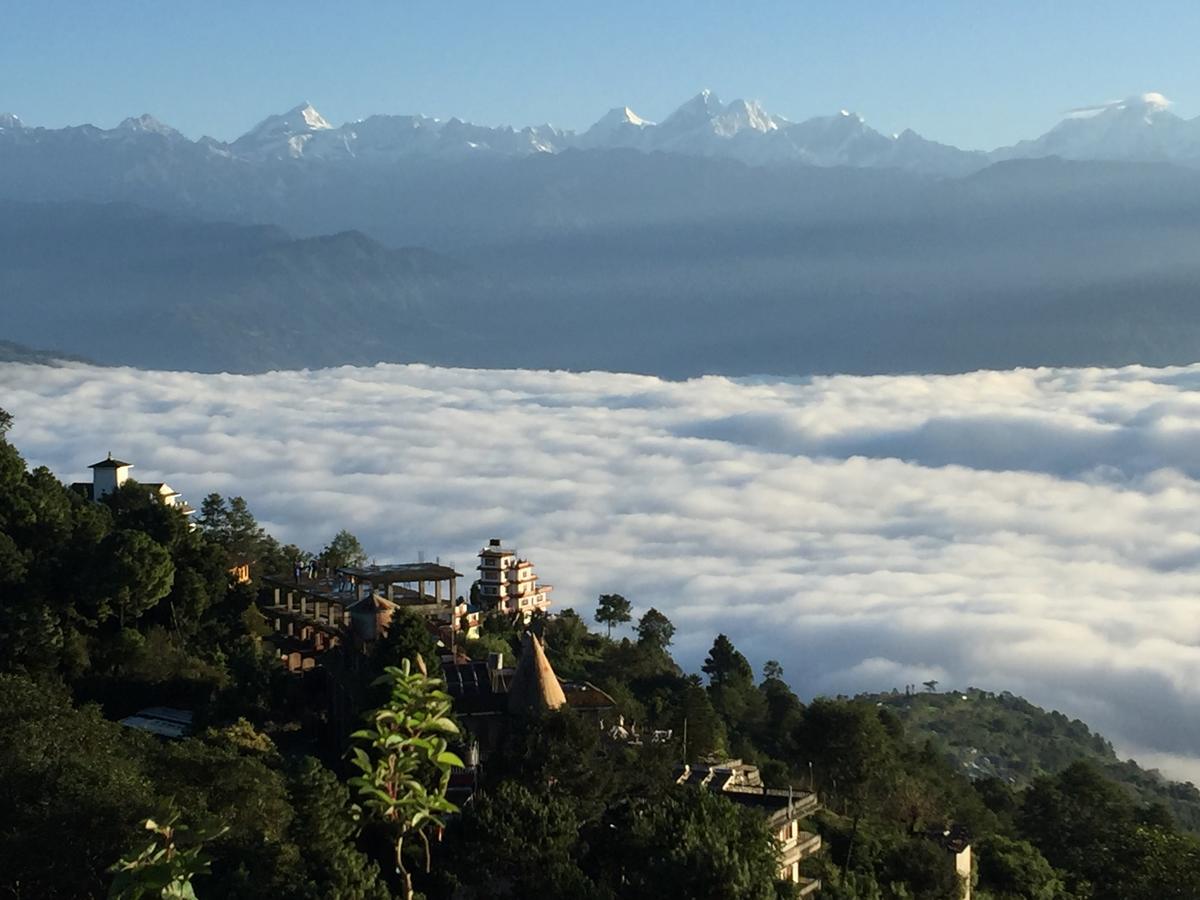 Peaceful Cottage & Cafe Du Mont Nagarkot Dış mekan fotoğraf