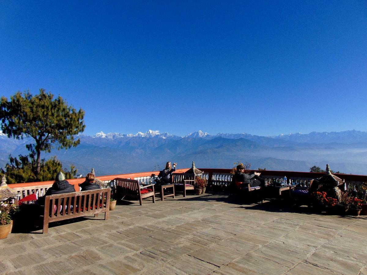 Peaceful Cottage & Cafe Du Mont Nagarkot Dış mekan fotoğraf