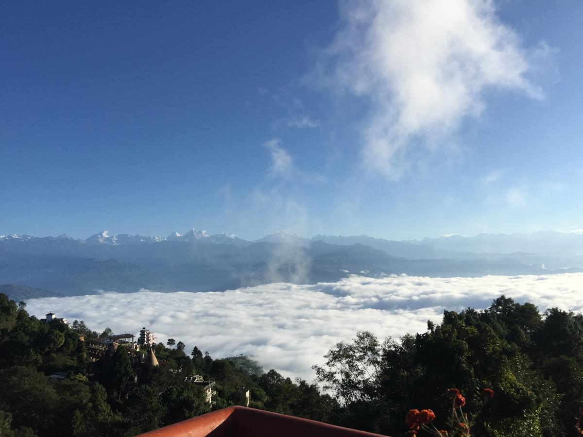 Peaceful Cottage & Cafe Du Mont Nagarkot Dış mekan fotoğraf