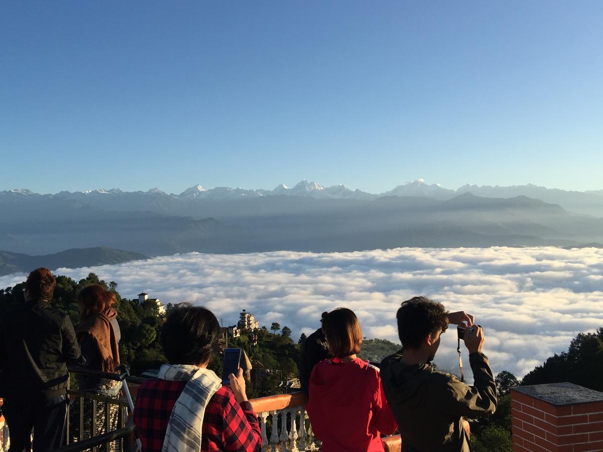 Peaceful Cottage & Cafe Du Mont Nagarkot Dış mekan fotoğraf