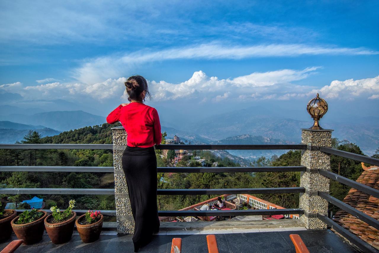 Peaceful Cottage & Cafe Du Mont Nagarkot Dış mekan fotoğraf