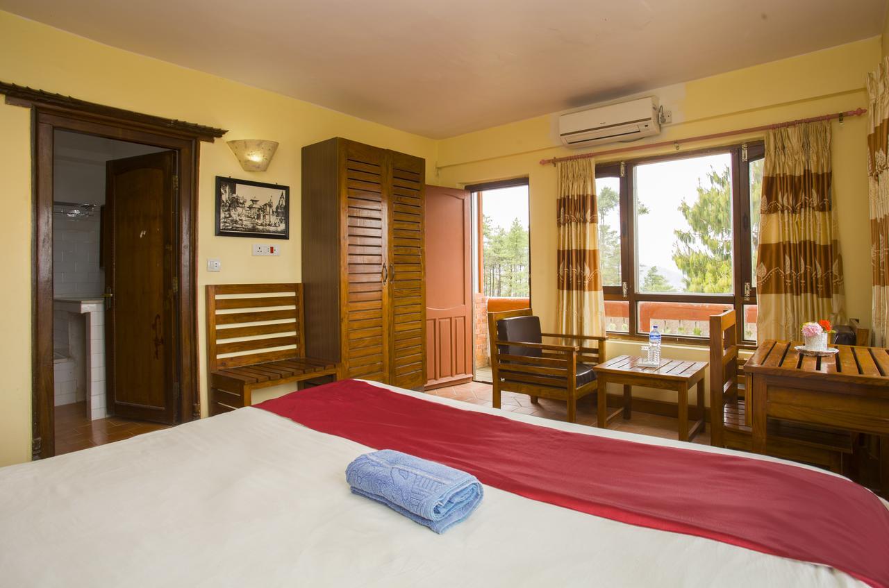 Peaceful Cottage & Cafe Du Mont Nagarkot Dış mekan fotoğraf