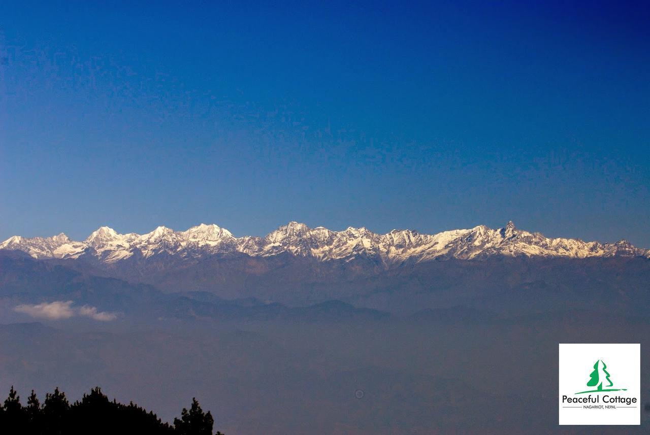 Peaceful Cottage & Cafe Du Mont Nagarkot Dış mekan fotoğraf