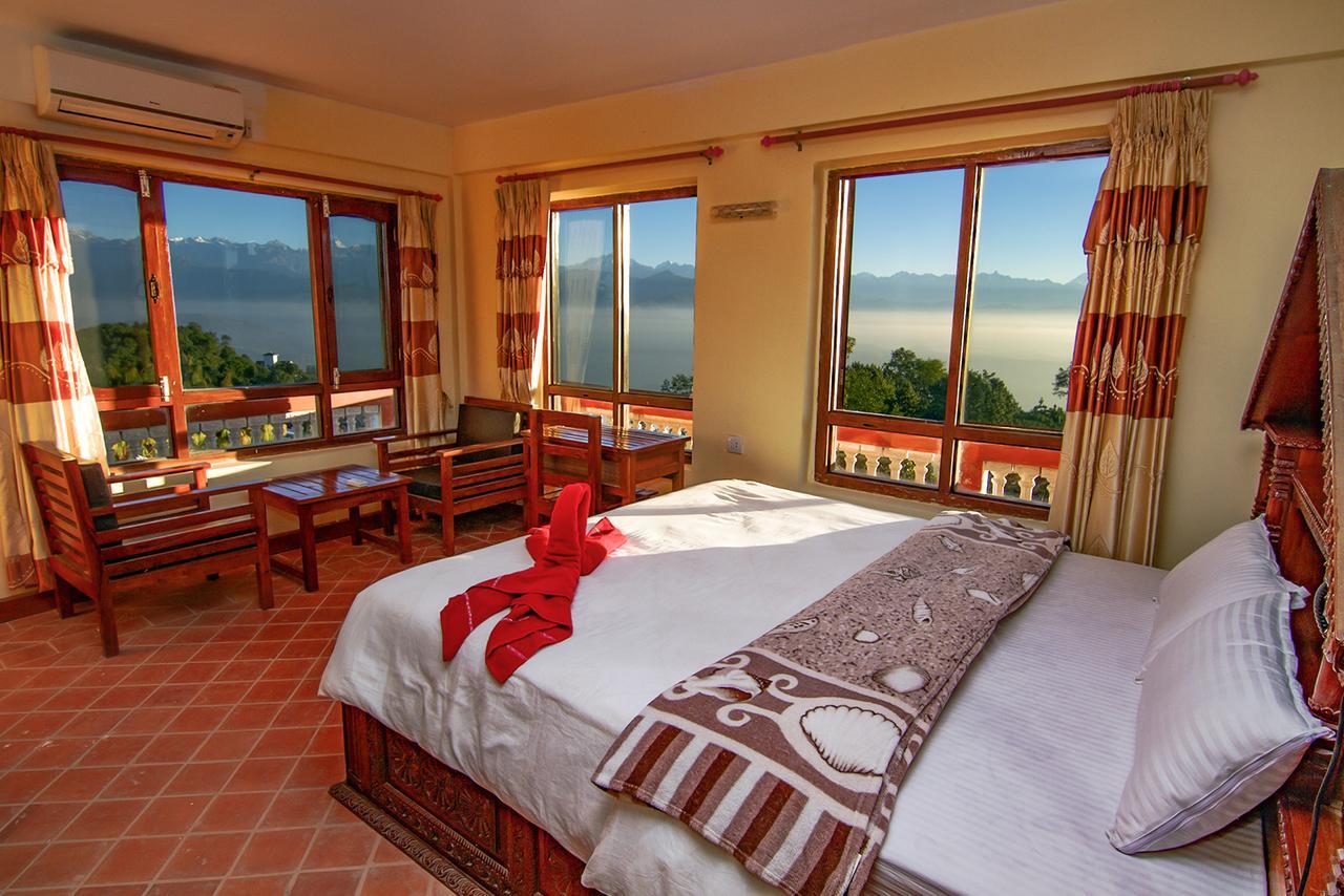 Peaceful Cottage & Cafe Du Mont Nagarkot Dış mekan fotoğraf
