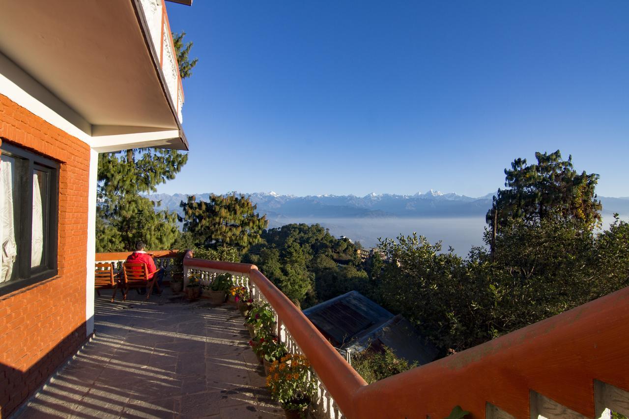 Peaceful Cottage & Cafe Du Mont Nagarkot Dış mekan fotoğraf