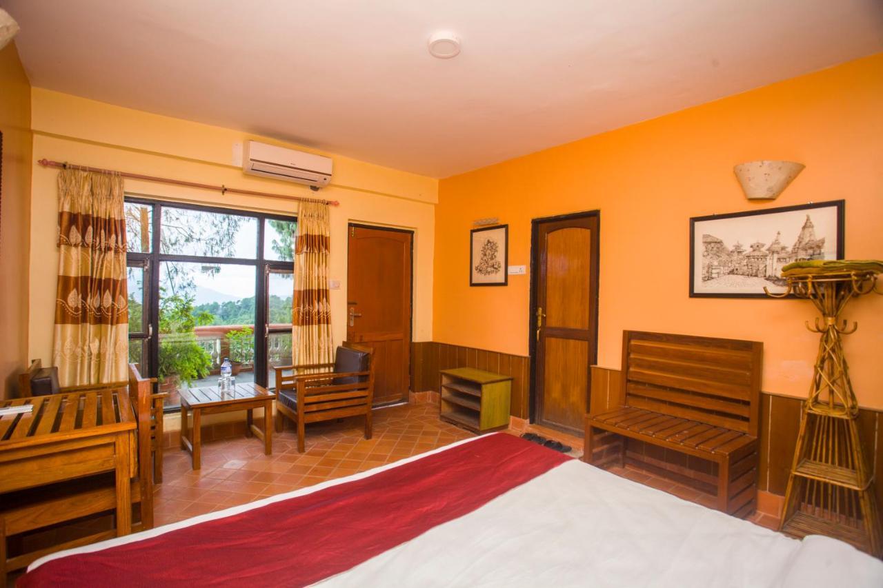 Peaceful Cottage & Cafe Du Mont Nagarkot Dış mekan fotoğraf