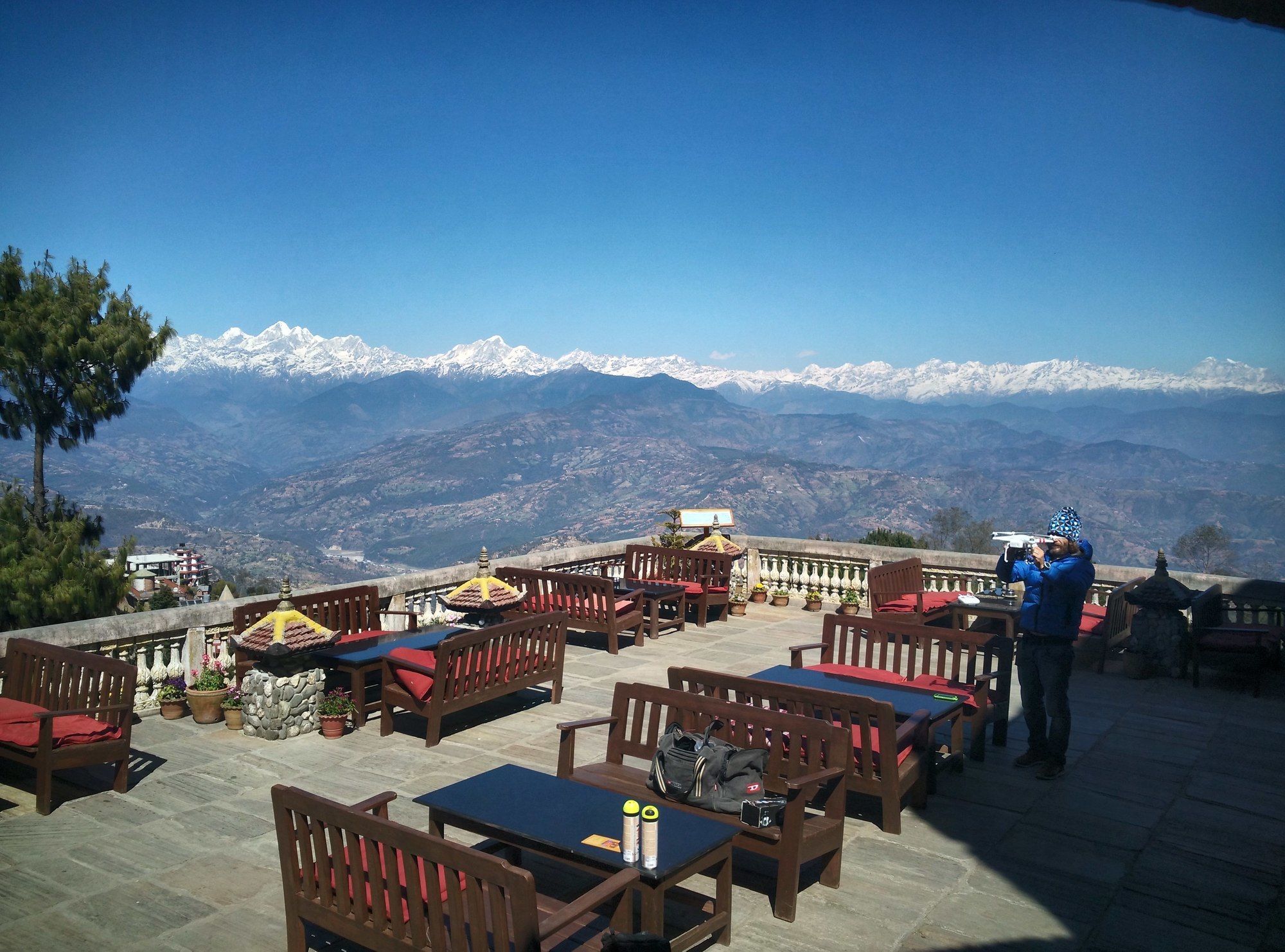 Peaceful Cottage & Cafe Du Mont Nagarkot Dış mekan fotoğraf