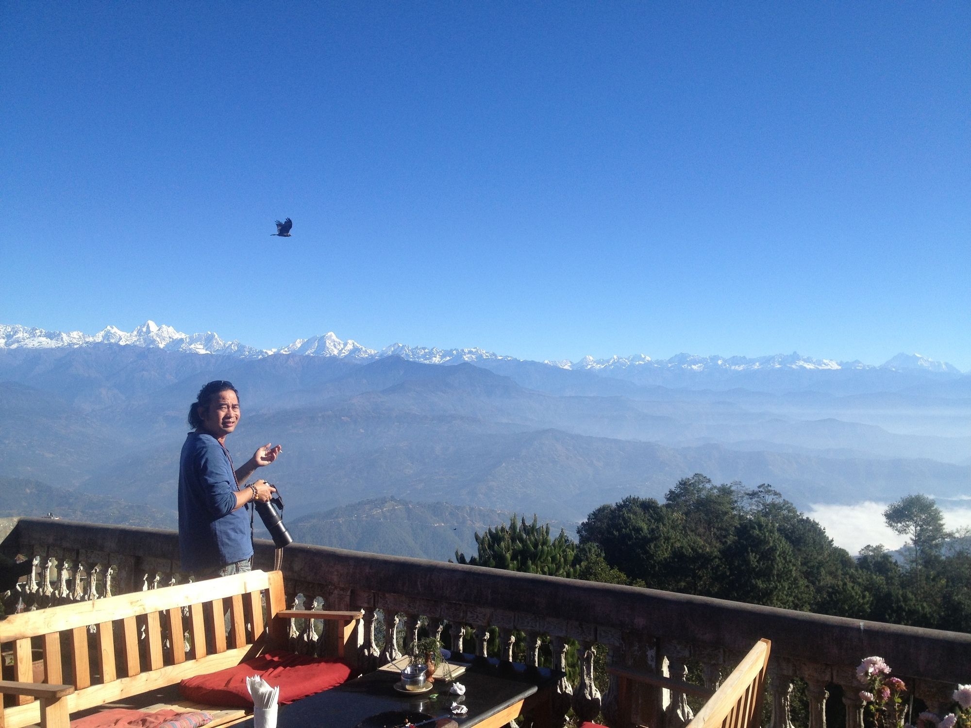 Peaceful Cottage & Cafe Du Mont Nagarkot Dış mekan fotoğraf