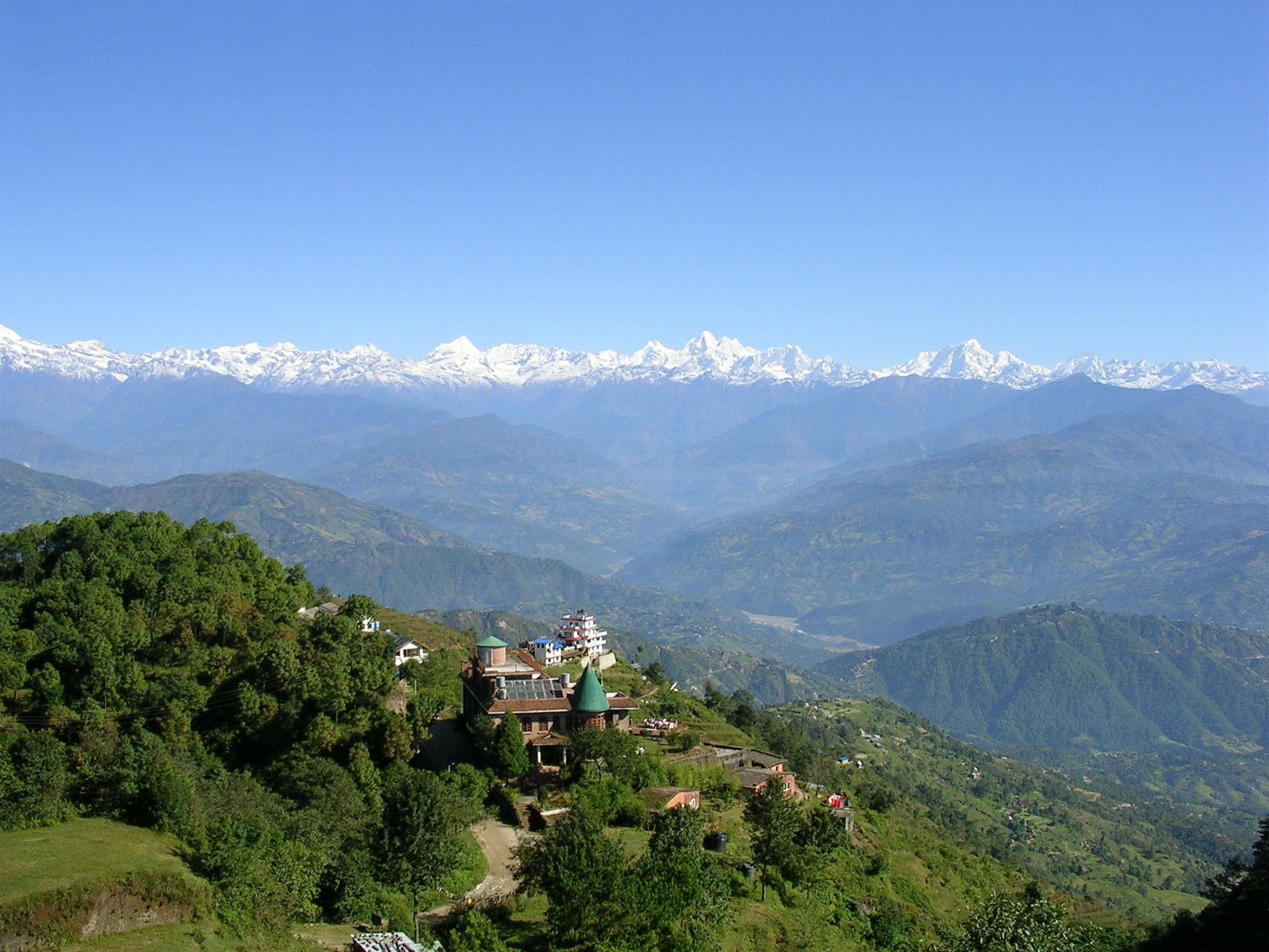Peaceful Cottage & Cafe Du Mont Nagarkot Dış mekan fotoğraf