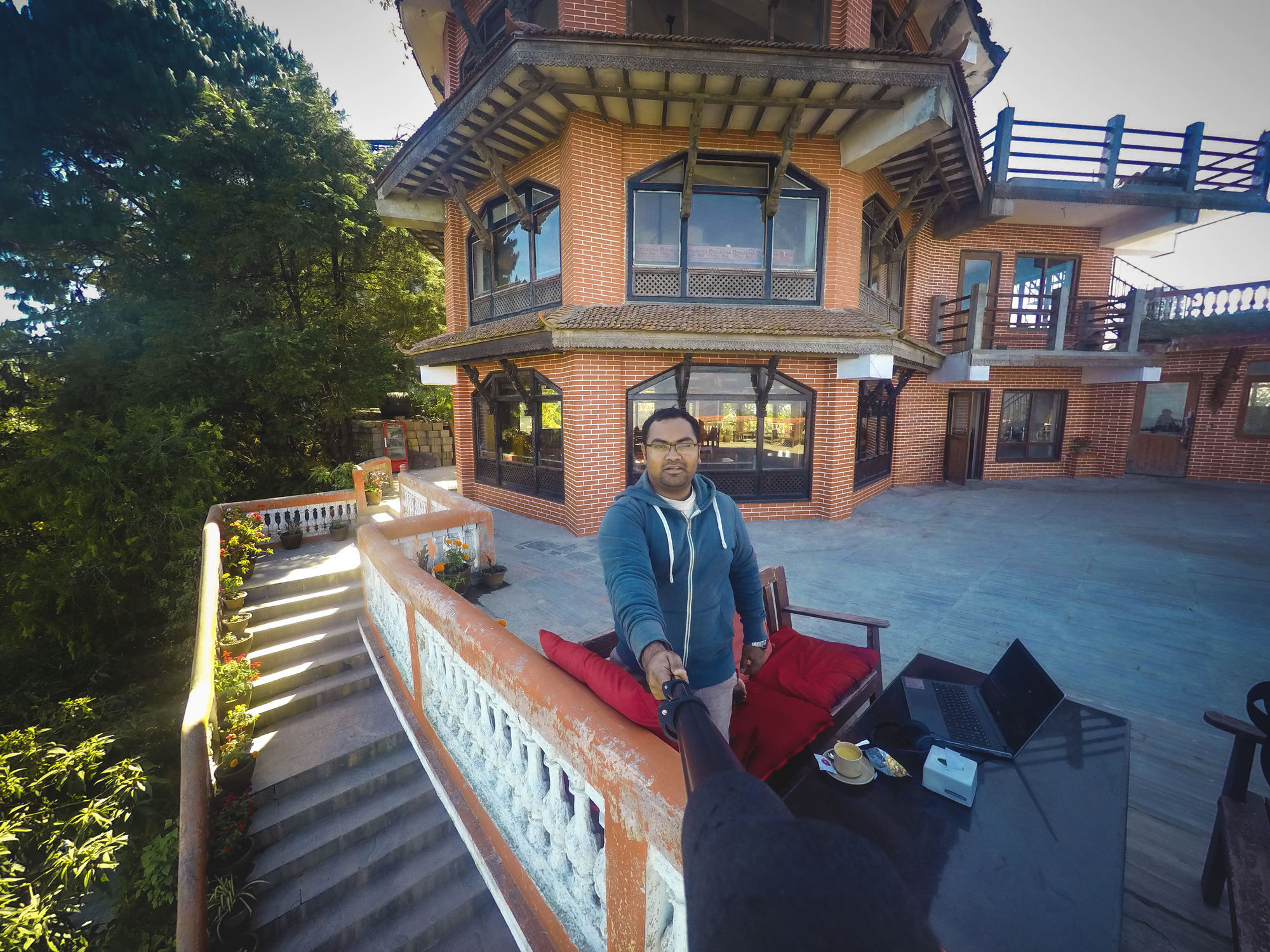 Peaceful Cottage & Cafe Du Mont Nagarkot Dış mekan fotoğraf