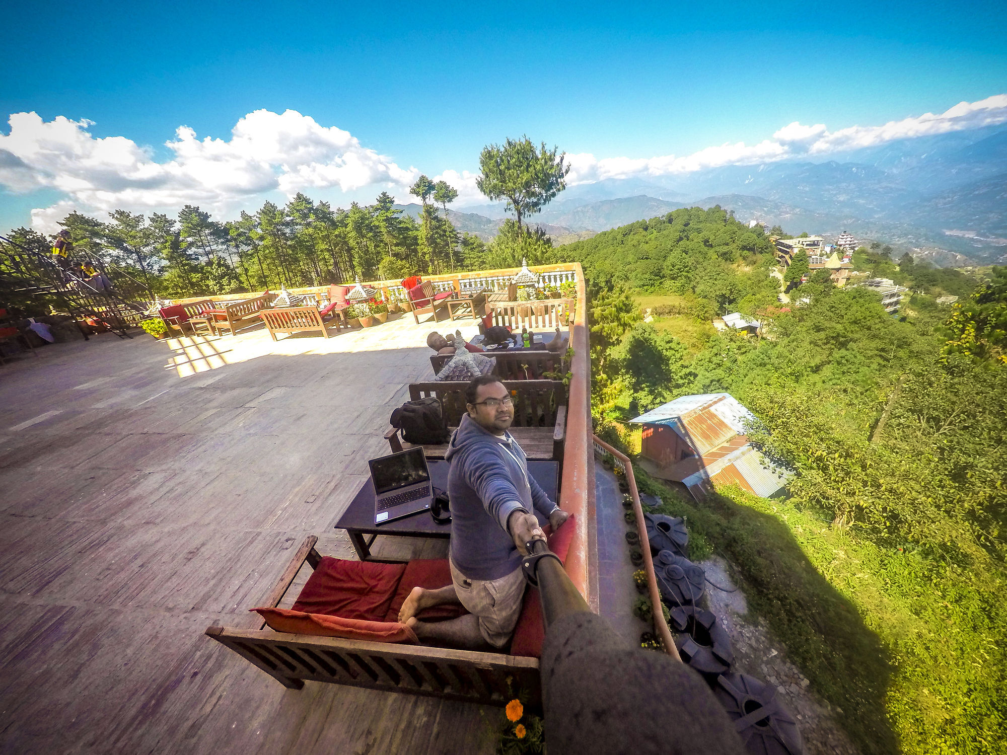 Peaceful Cottage & Cafe Du Mont Nagarkot Dış mekan fotoğraf