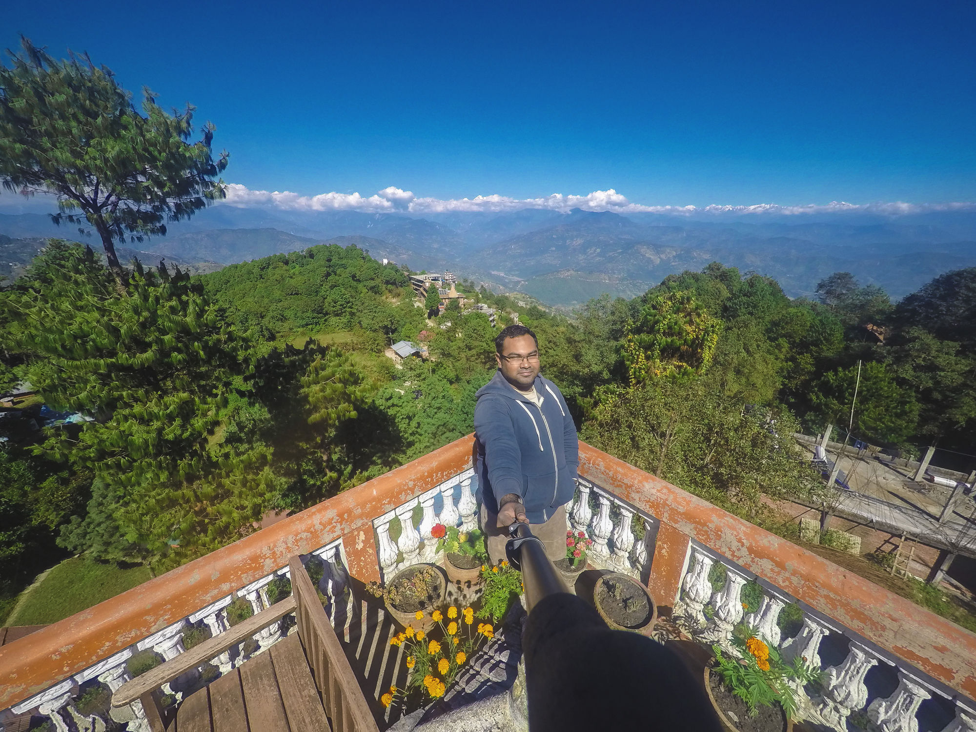 Peaceful Cottage & Cafe Du Mont Nagarkot Dış mekan fotoğraf